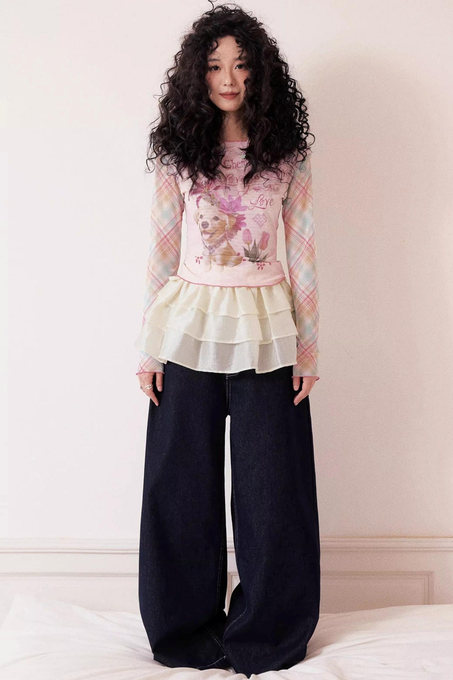 Original Vintage Wide Denim Pants