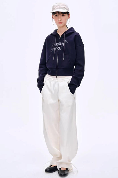 Lyocell Color-Block Pants