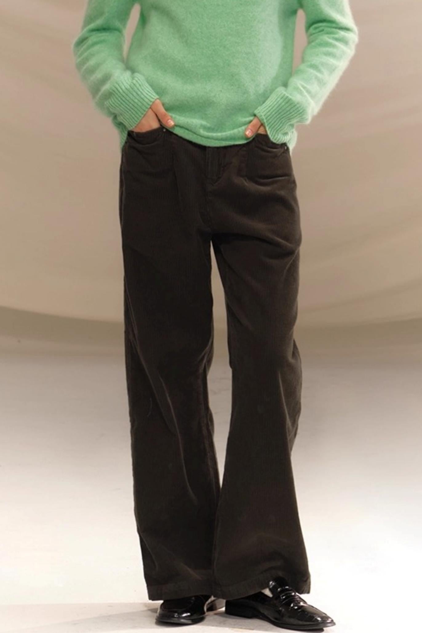 Amber Corduroy Slacks