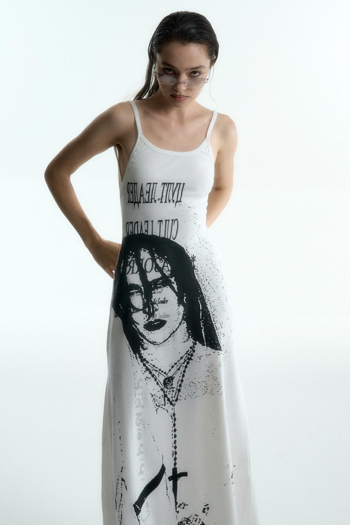 Spicy Halter Rhinestone Maxi Dress