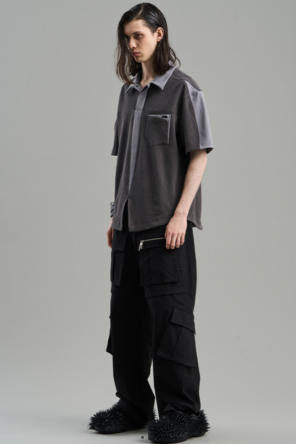 Starry Stitch Polo Shirt