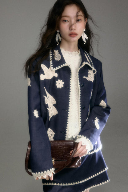 Momo Tea Fun Suit Jacket Set-Up