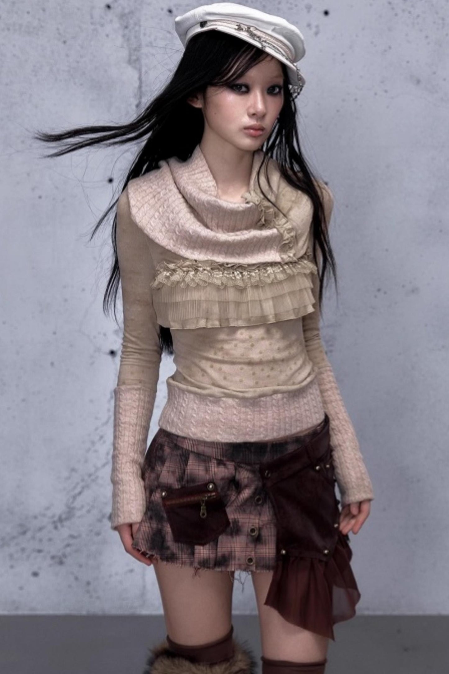 Vintage Retro Wool Knit Sweater