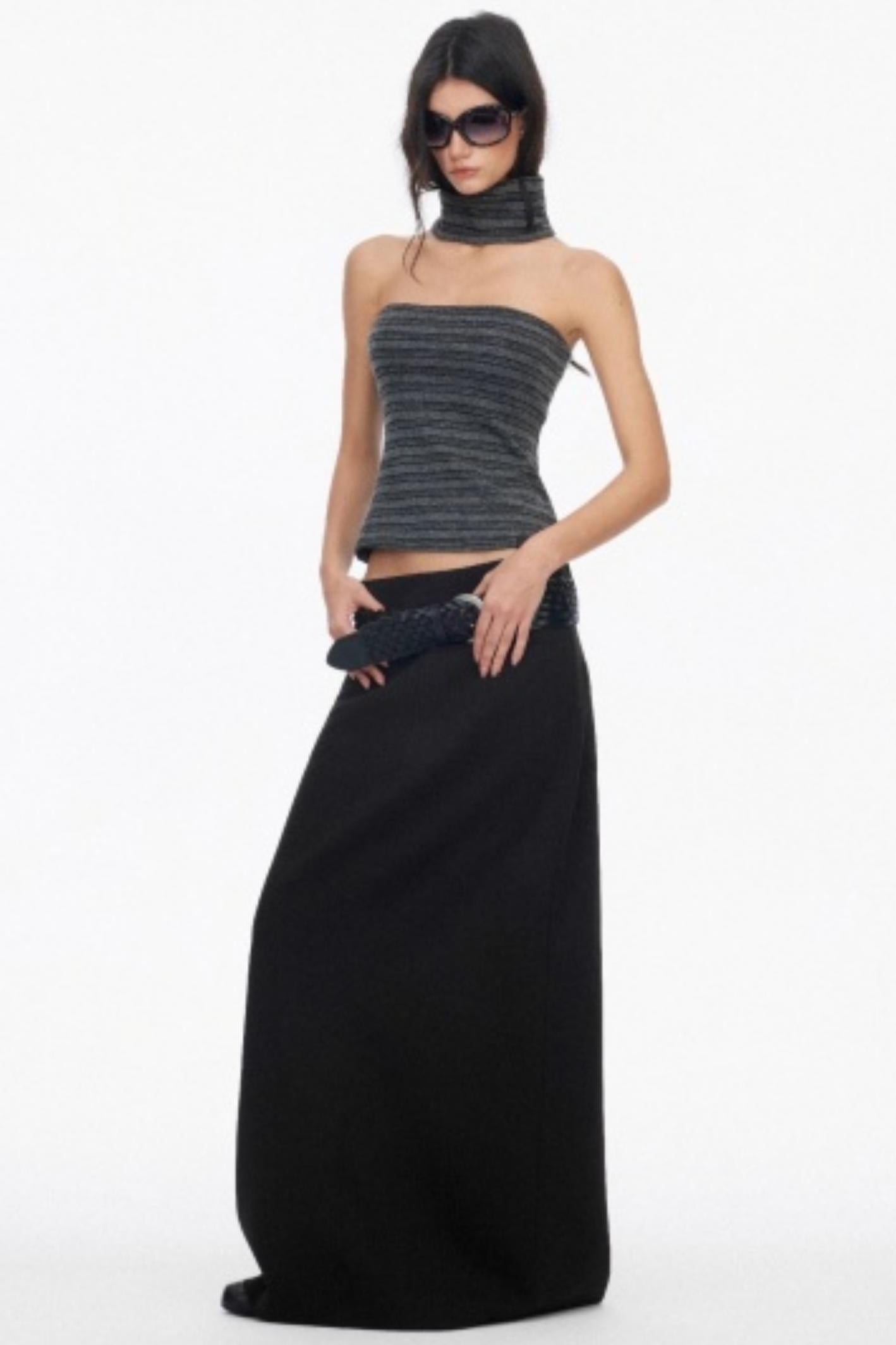 Knitted Bandeau Slim Inner Top