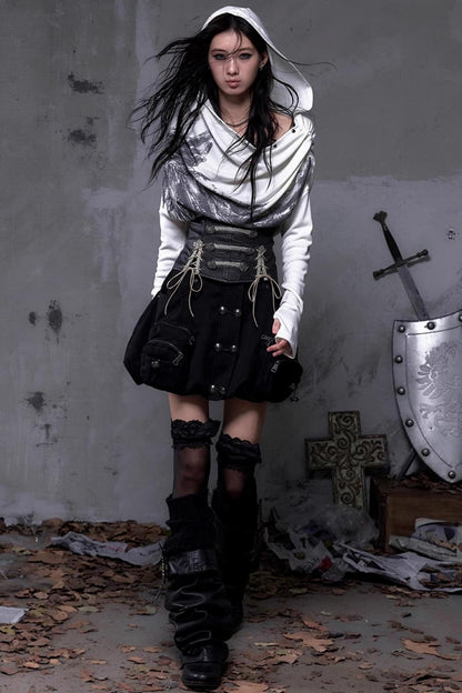 Vintage Knight Leather Waist Seal