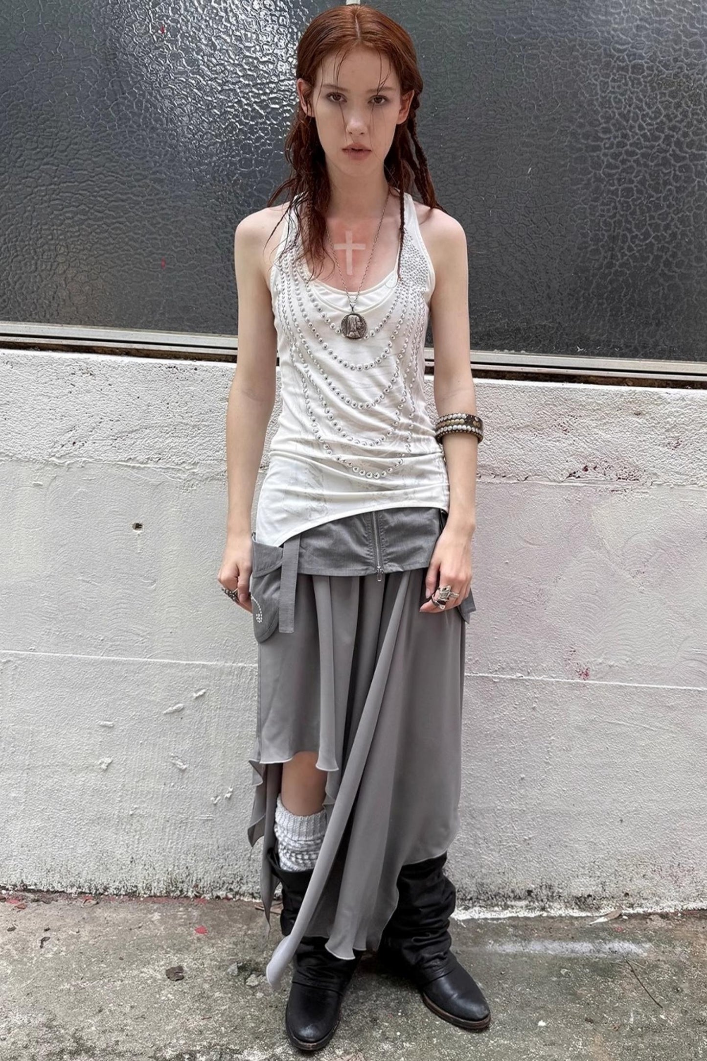 Summer Rhinestone Skirt