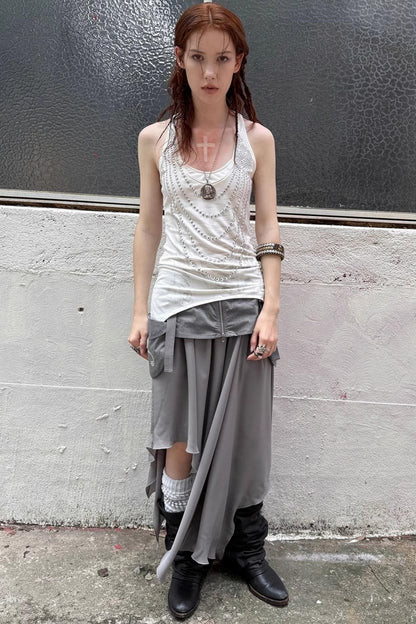 Summer Rhinestone Skirt