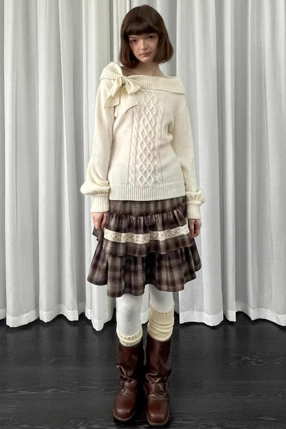 Versatile Lazy Sense Cable Sweater