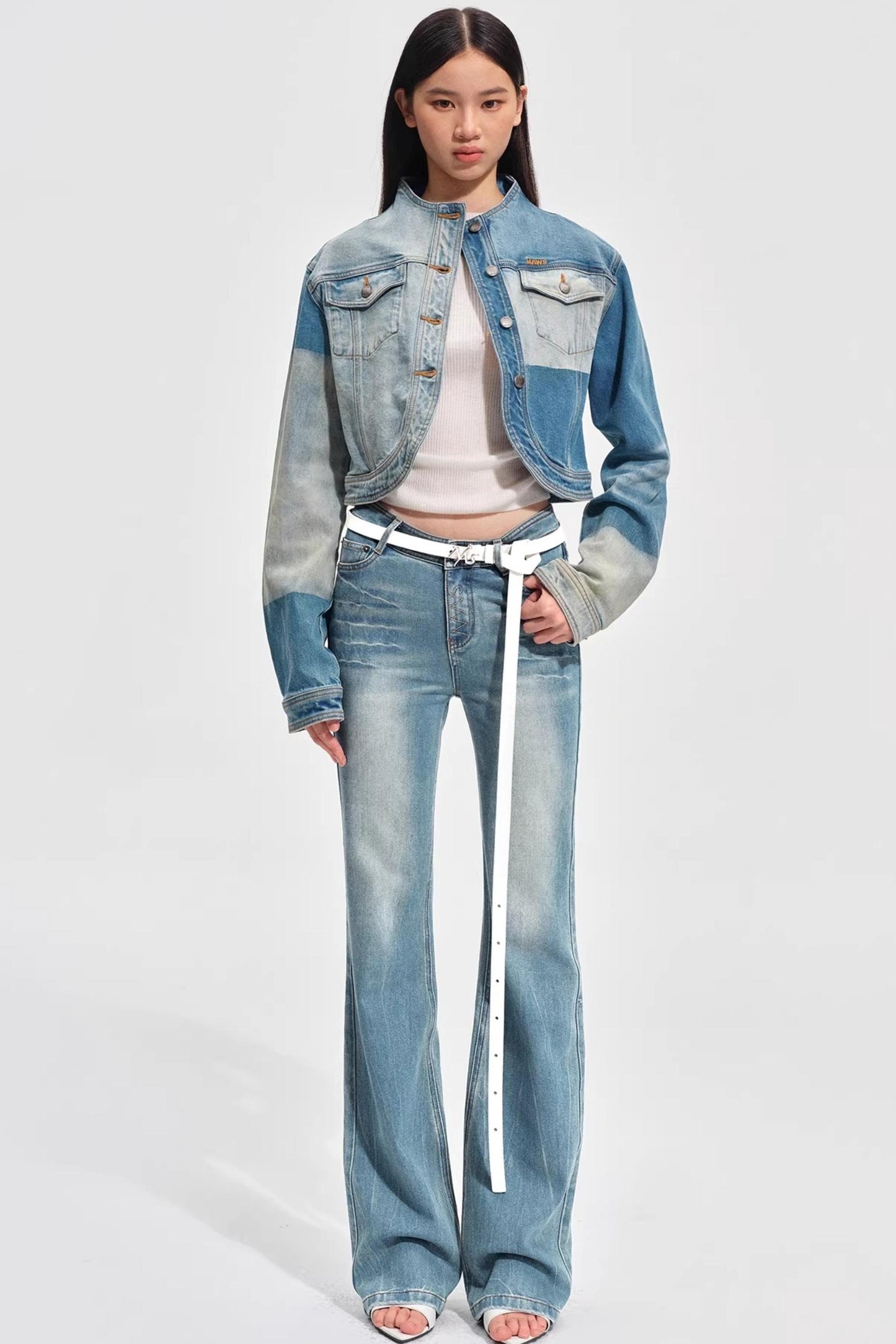 Wave Tencel Denim Pants