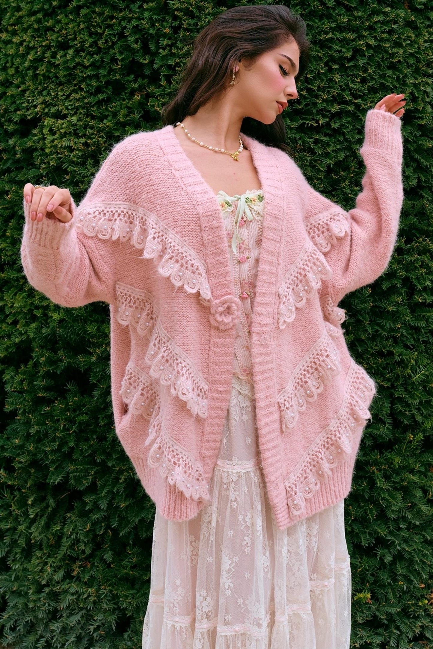Lazy Knitted Cardigan