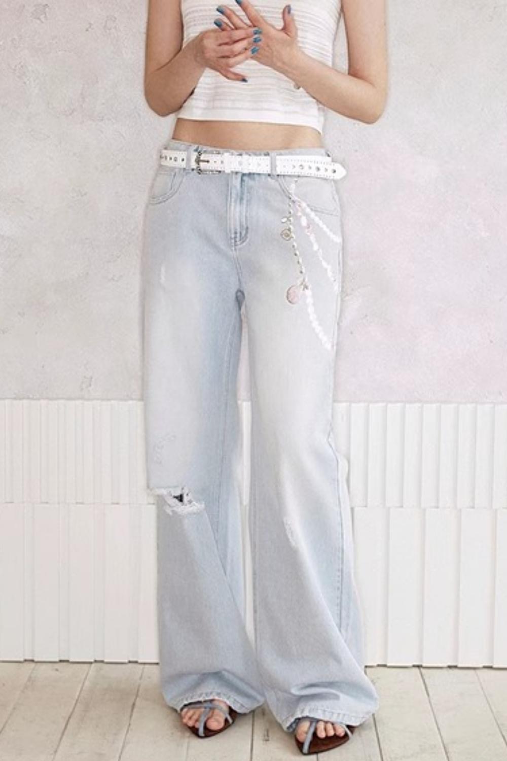 Vintage Pearl Jeans