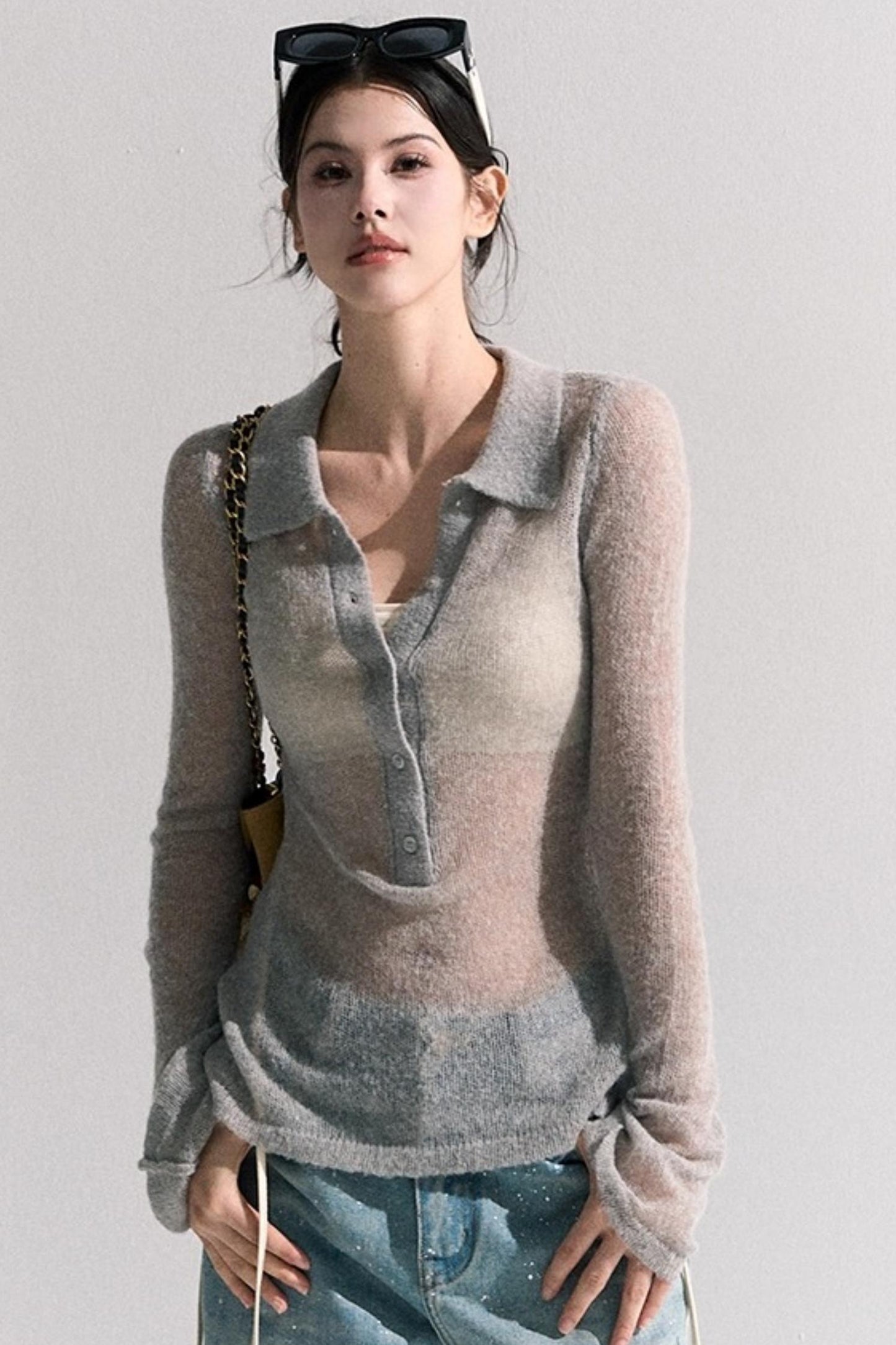 Atmosphere Wool Knit Top