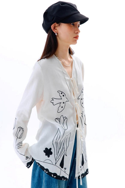 Bird Trail Long-Sleeved Shirt