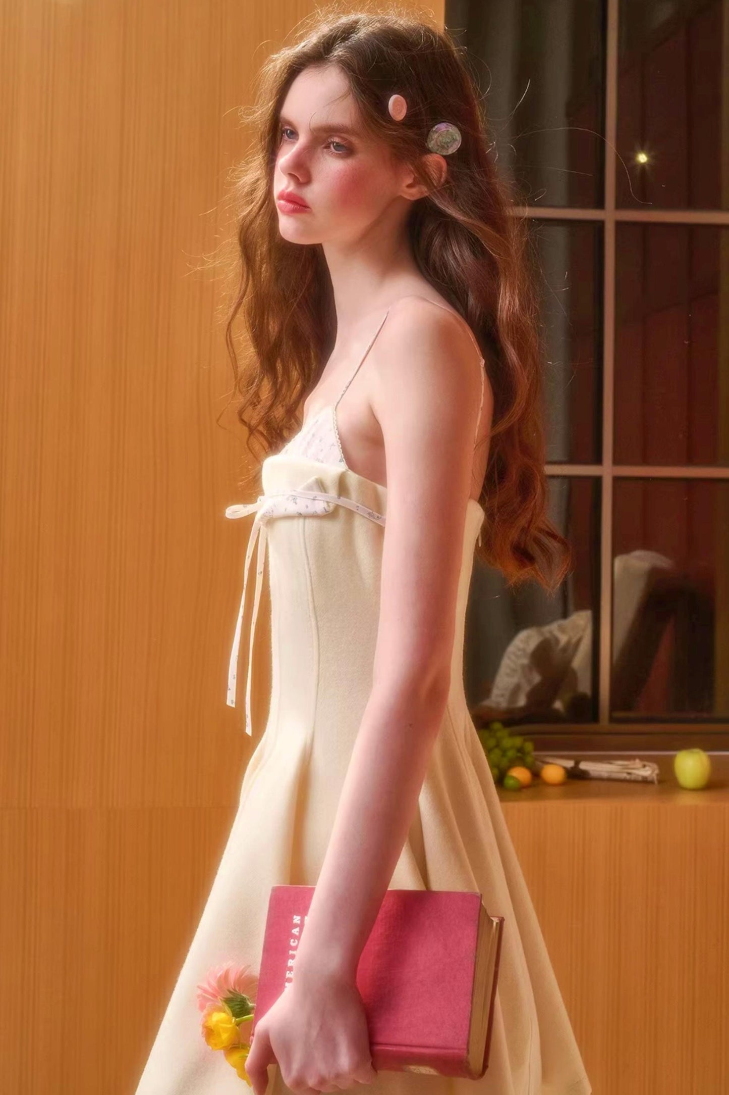 Milky Way Wool Camisole Dress
