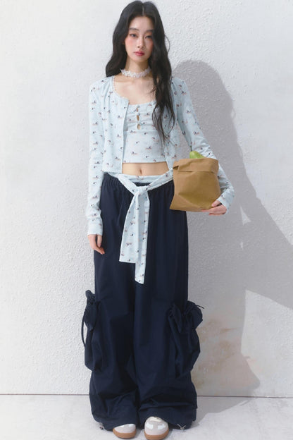 Freedom First Wide Leg Cargo Pants