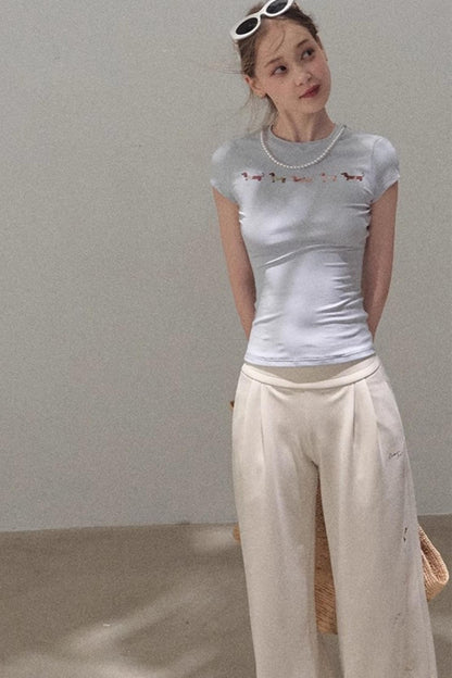 Flexi Wide-Leg Sweatpants