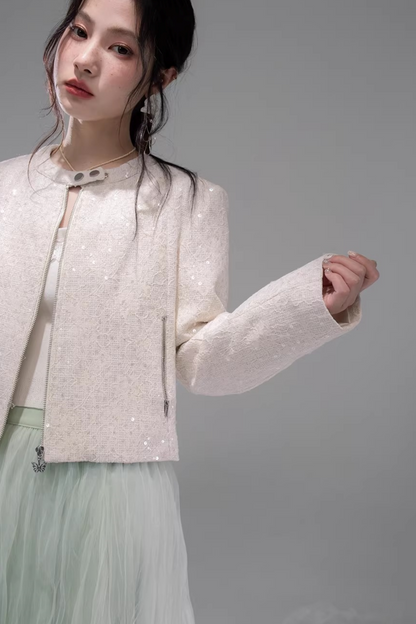 Shining Lady Spitzenjacke
