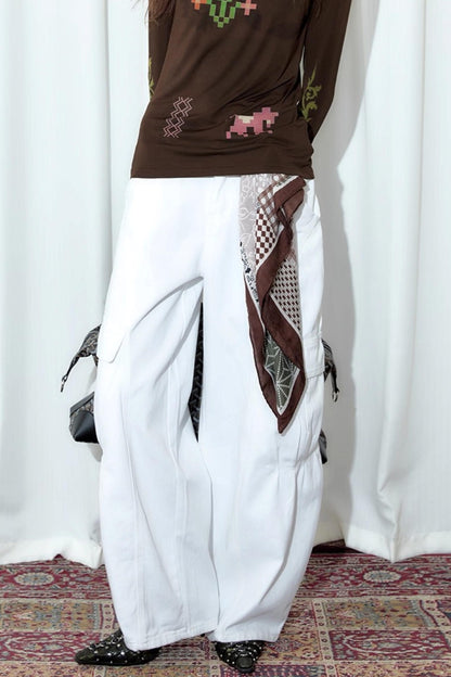 Relaxed Lazy Balloon Pants