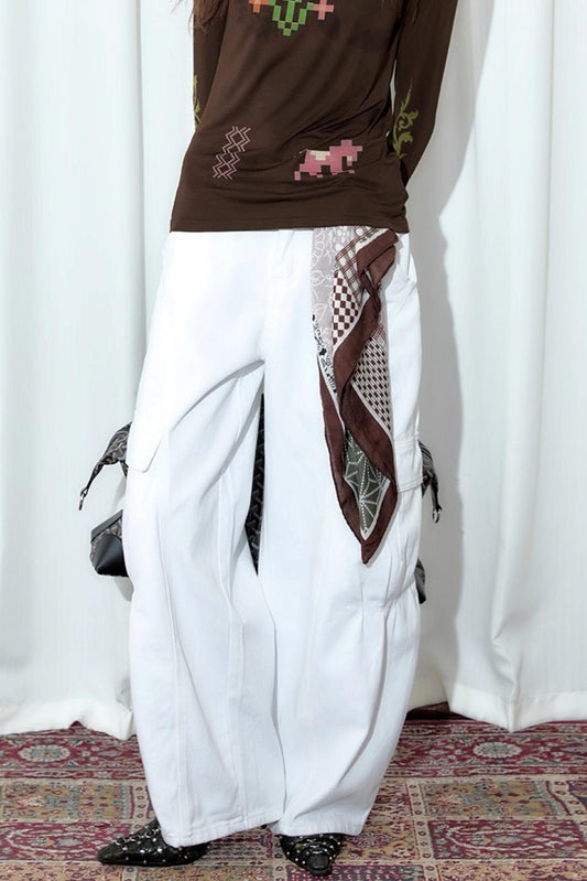 Relaxed Lazy Balloon Pants