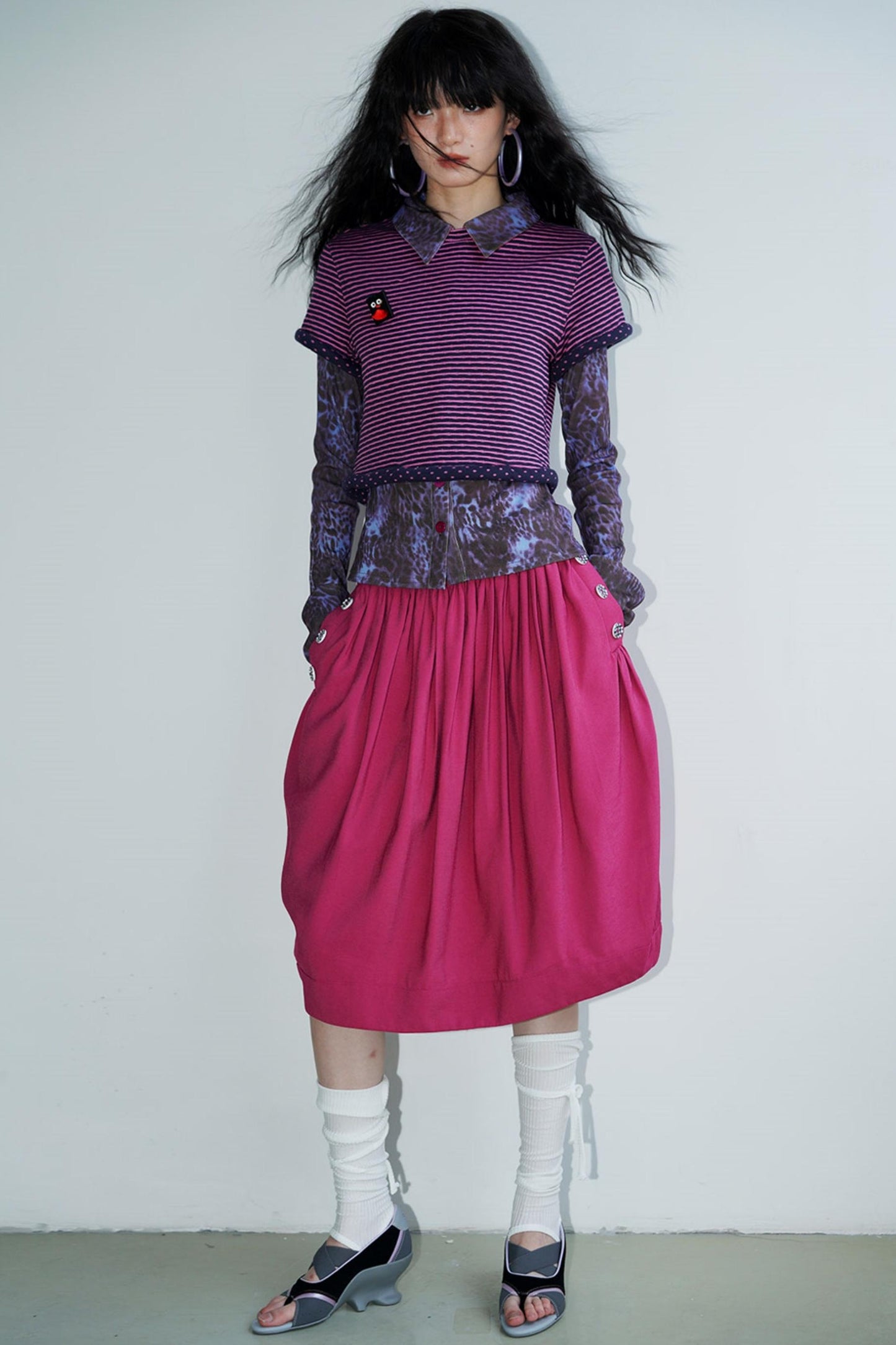 Autumn Leopard Knit Top