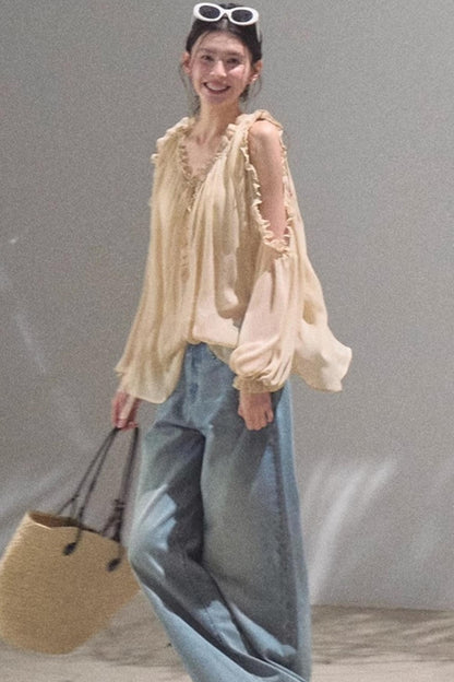 Summer Breeze Chiffon Top