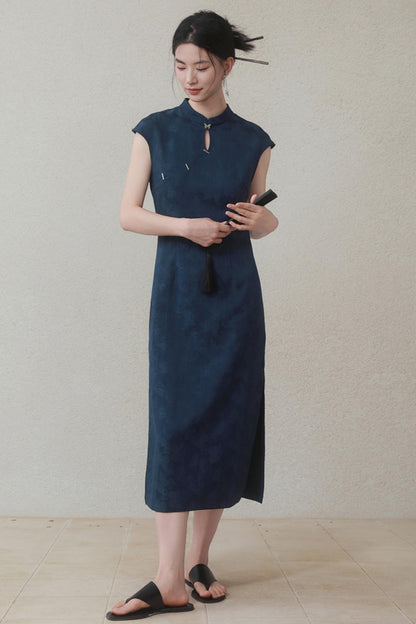 Summer Navy Denim Dress