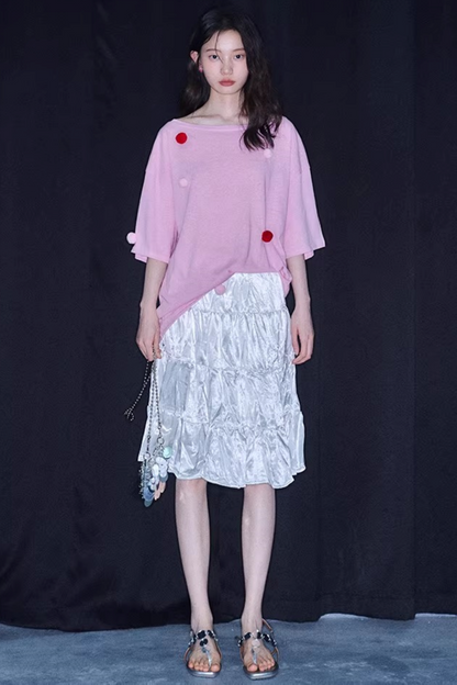 Berry Plush Off-Shoulder Top