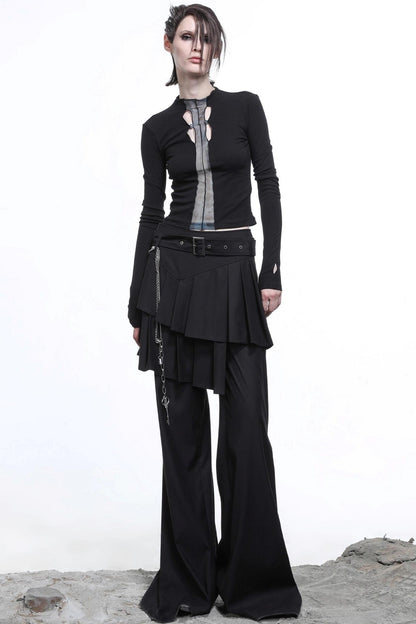 High Stretch Slim-Fit Mesh Top