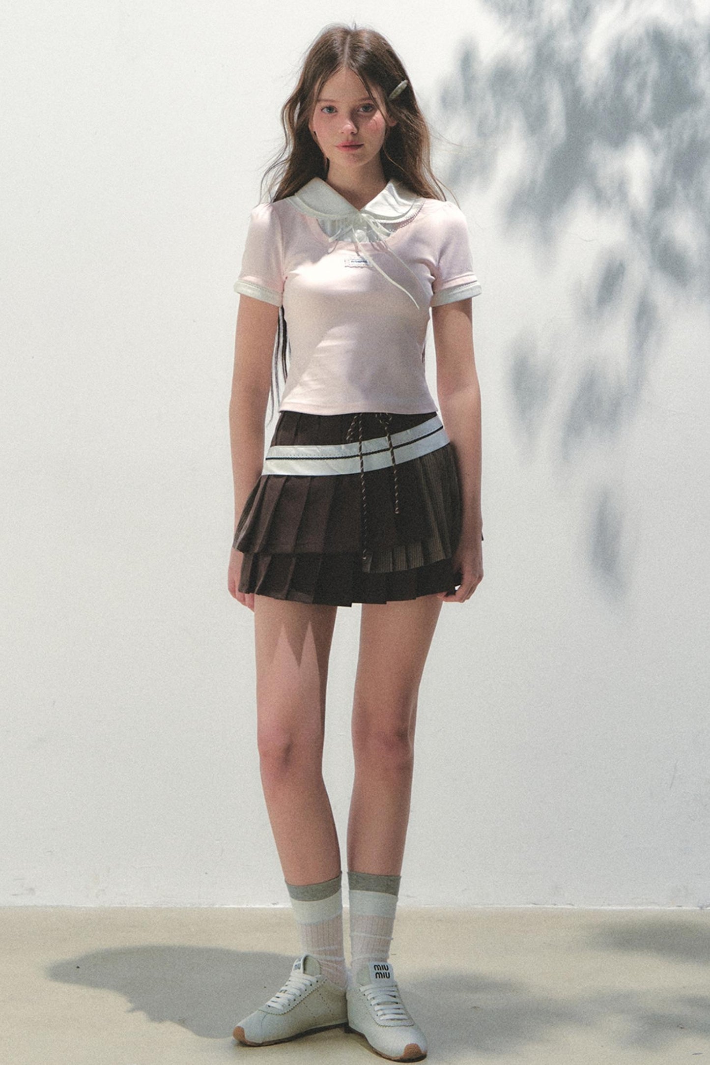 Chic Vintage Peplum Skirt