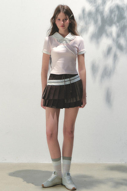 Chic Vintage Peplum Skirt