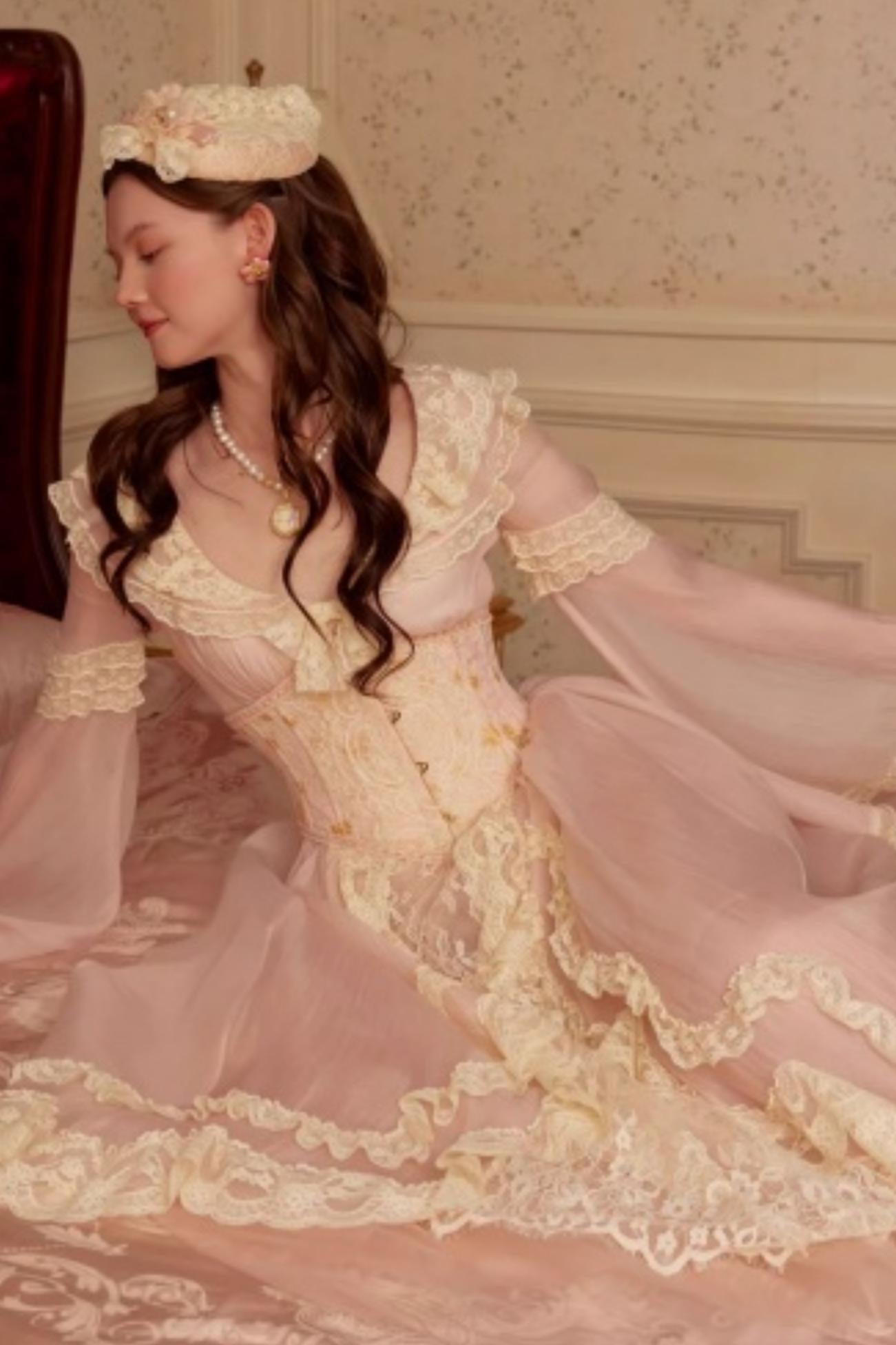 Fairy Dream Lace Dress Set-Up