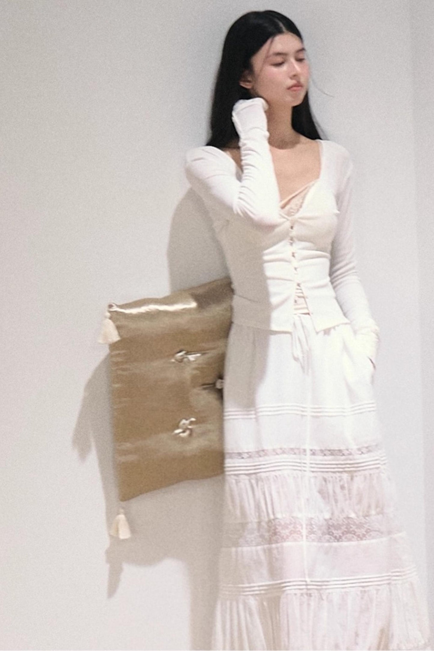 Bohemian Cotton Lace Skirt