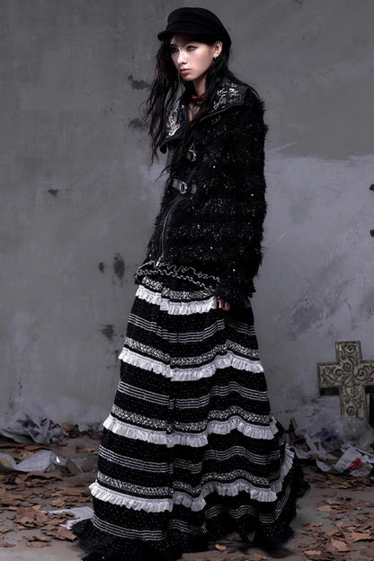 Rock Daughter Lace A-Line Skirt