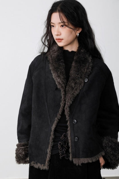 Dark Night Ruffle Top