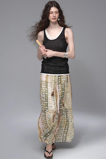 Santorini Camisole Skirt Set-Up