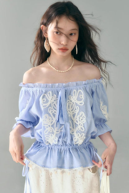 Bloom Embroidered Set-Up