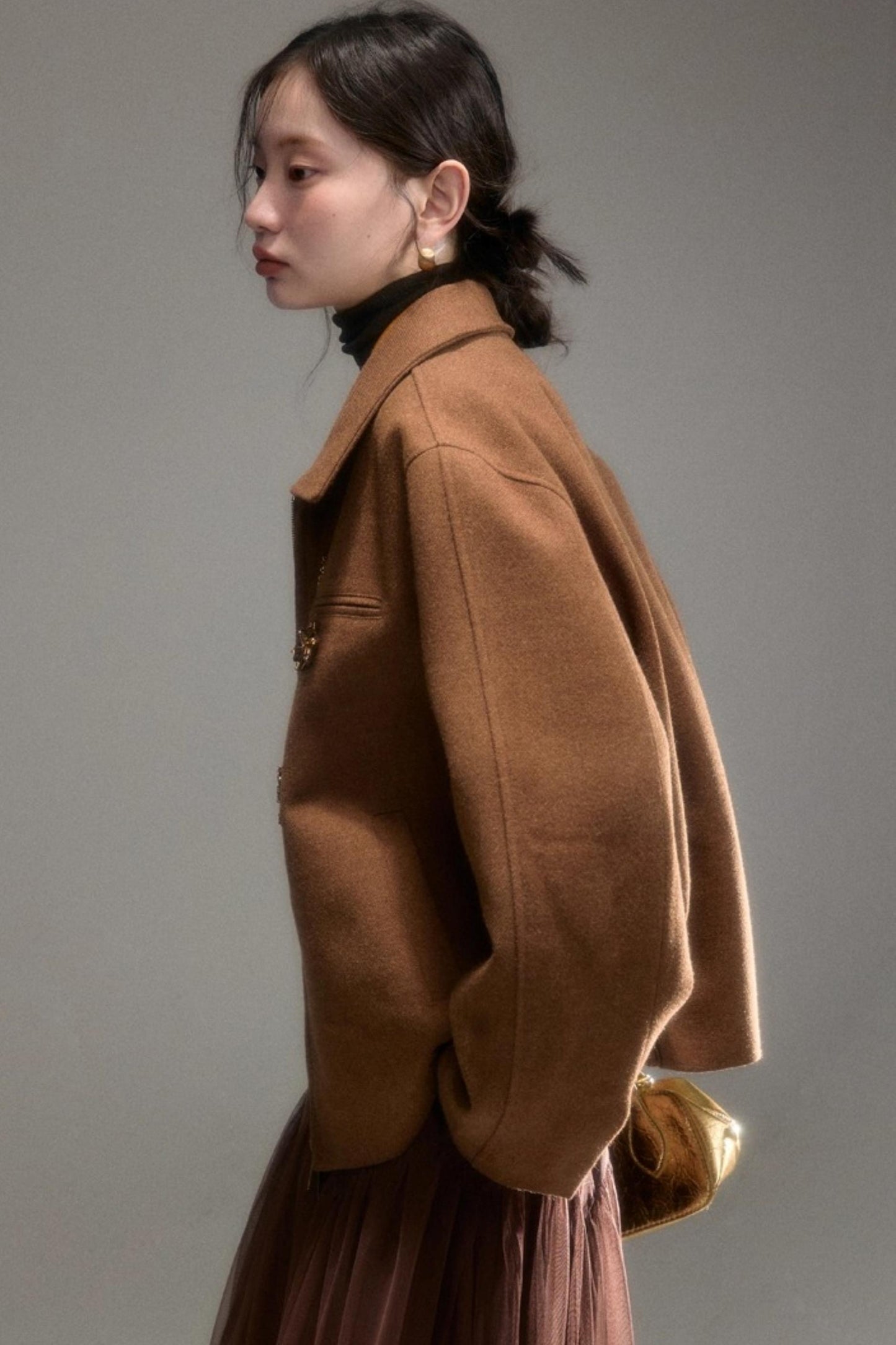 Oak Hazelnut Wool Jacket Set-Up