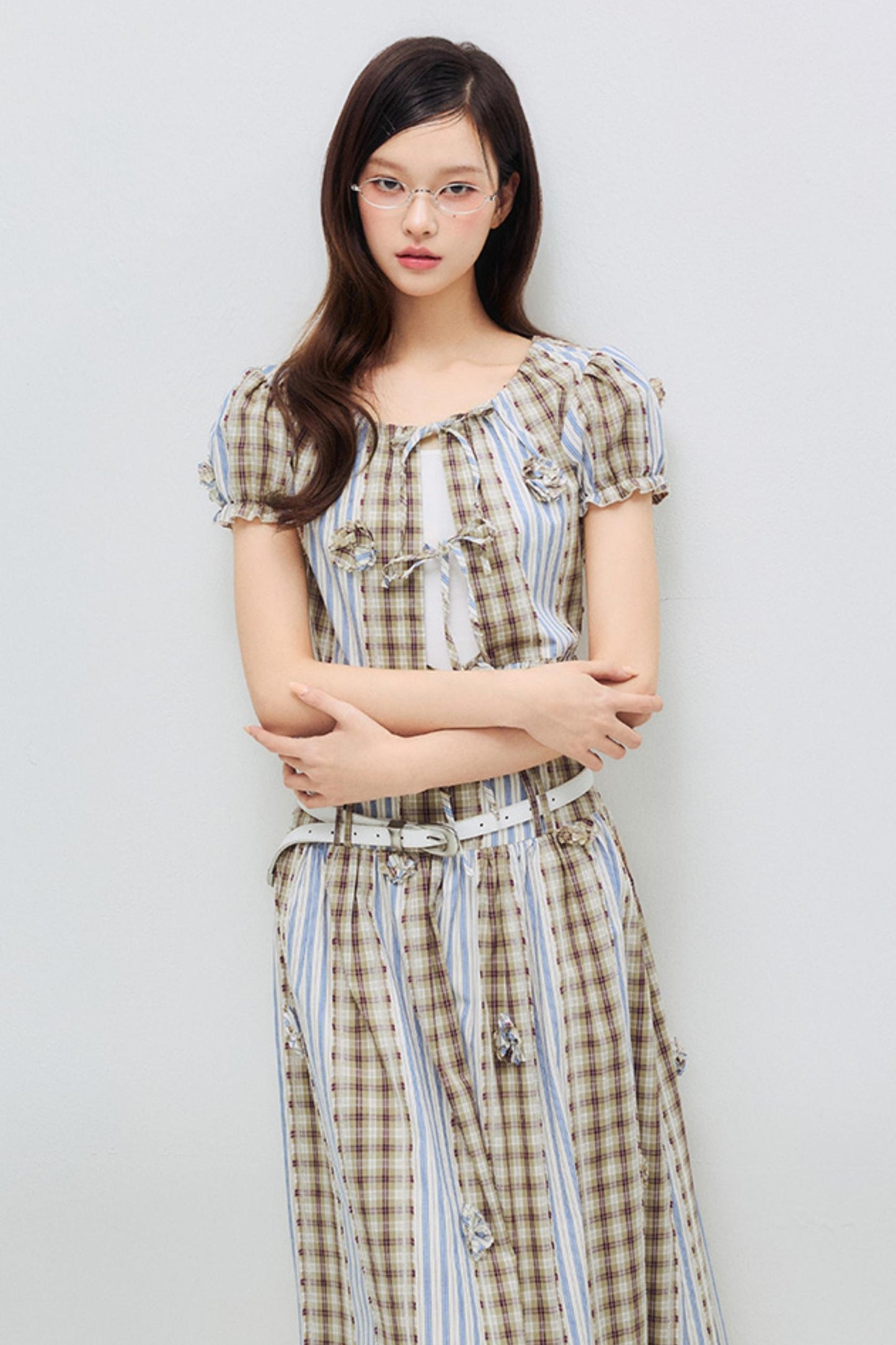 Floral Patchwork Bastier Skirt Set-Up