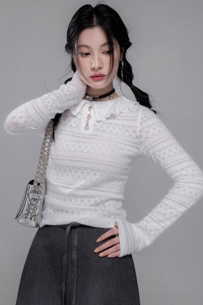 Morning Gray Patchwork Hooded Jacket Set