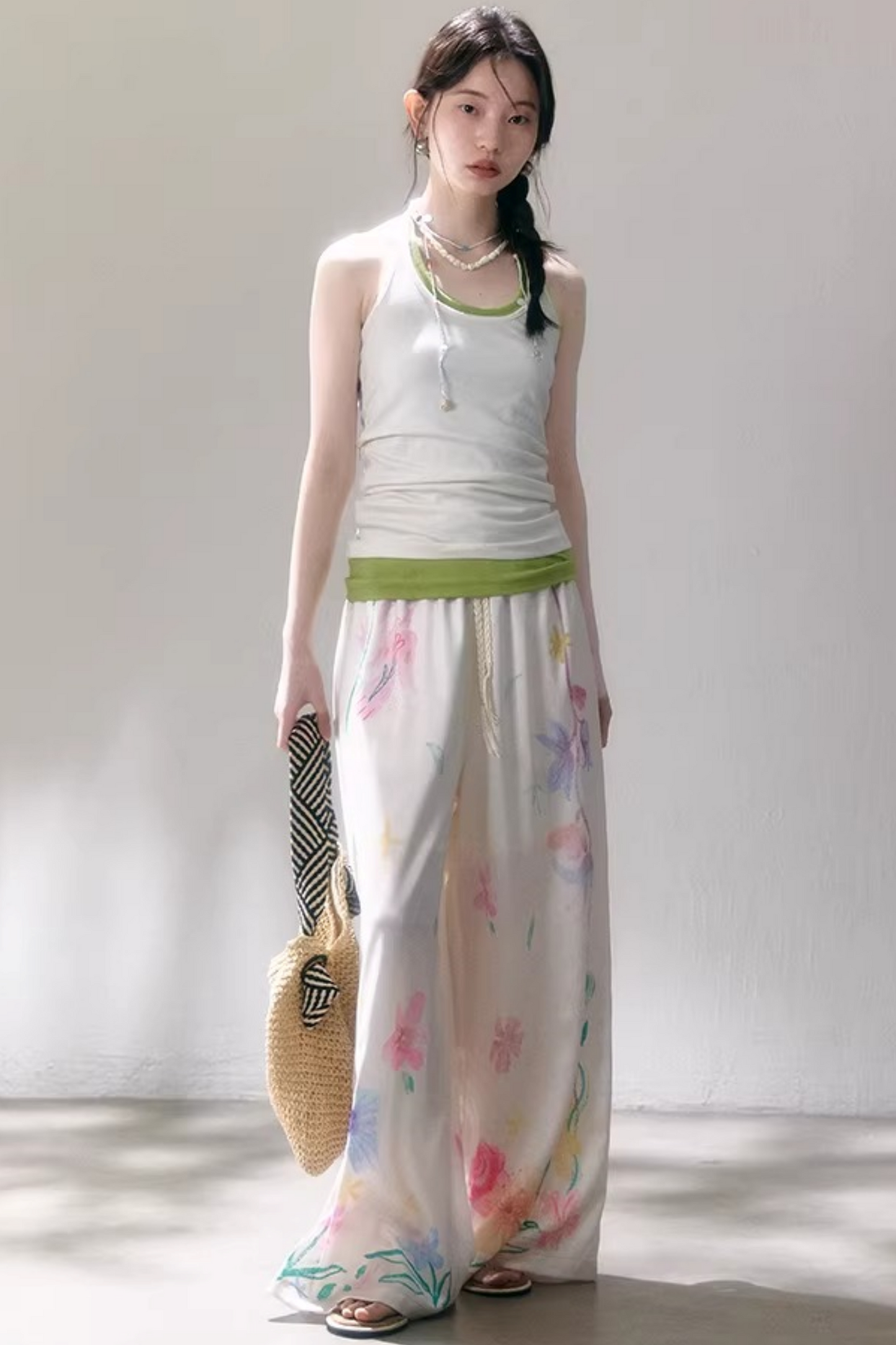 Layered U-Neck Camisole Top