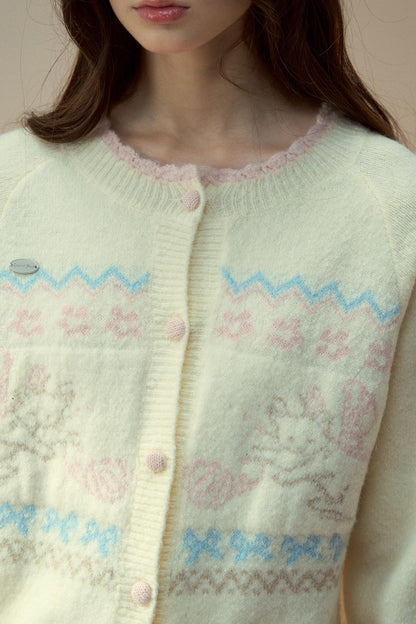 Sunset Fair Knitted Top & Skirt Set-Up