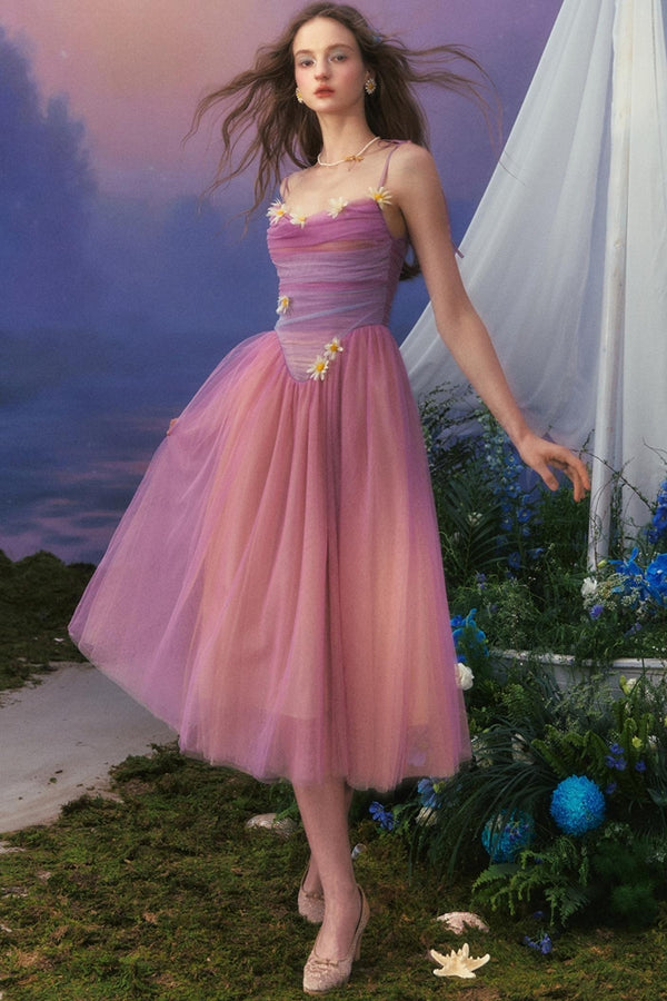 Purple Dreams Halter Dress