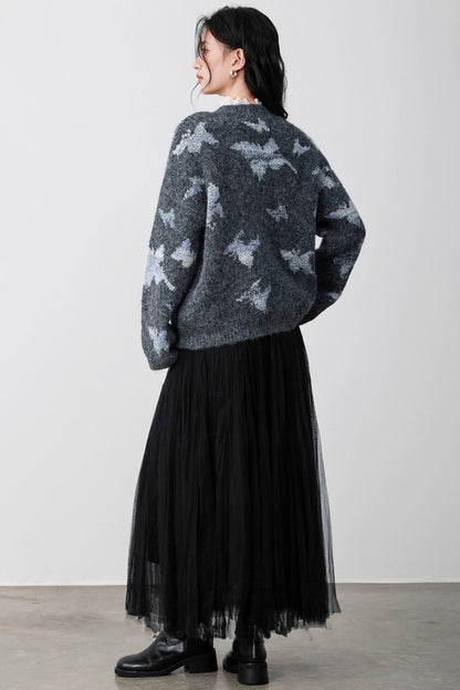 Flowing Cloud Gauze Skirt