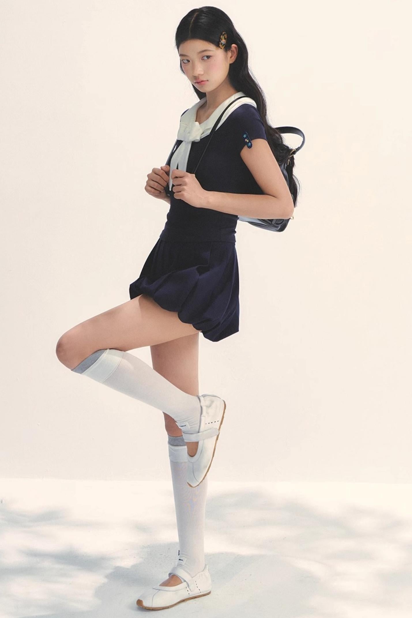 Sunset Pleated Skirt