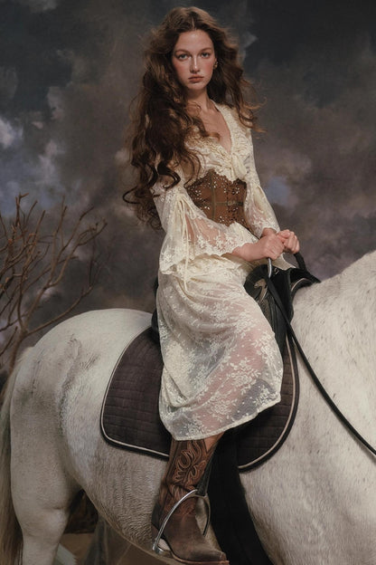 Princess Charming Lace Dress Set-Up