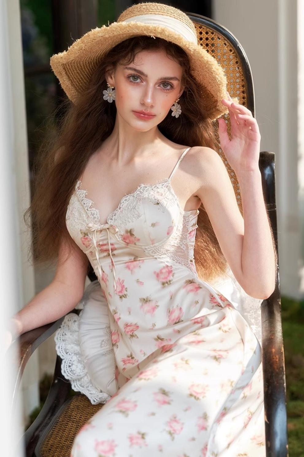 Resort Holiday Maxi Dress Cardigan Set-Up