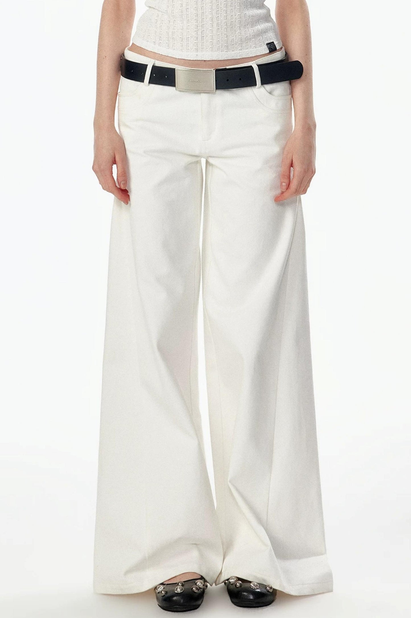 Retro Loose Denim Pants
