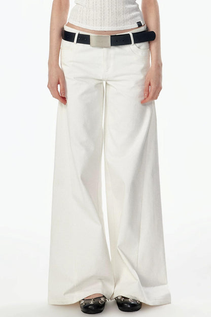 Retro Loose Denim Pants