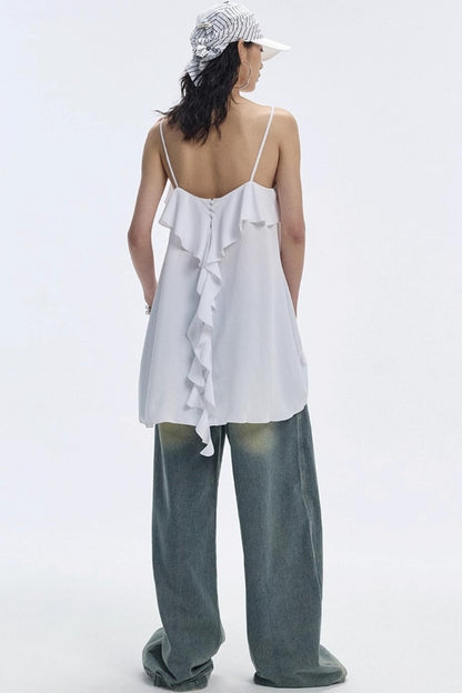 Vintage Blue Wide-Leg Jeans