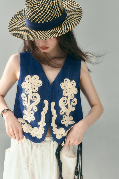 Vine & Shell Ensemble Skirt Set-Up